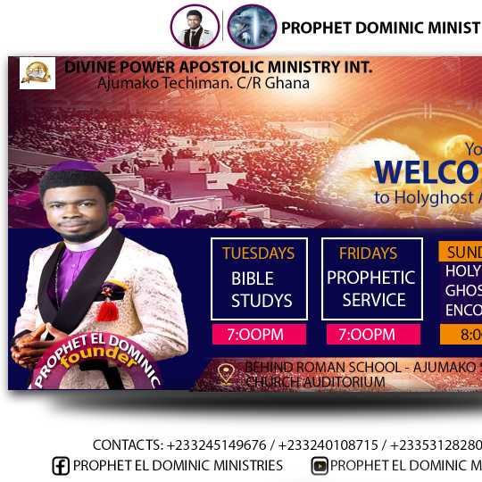 PROPHET EL DOMINIC MINISTRIES